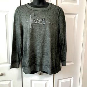 Gray Lane Bryant graphic sweatshirt in size gray I8/20